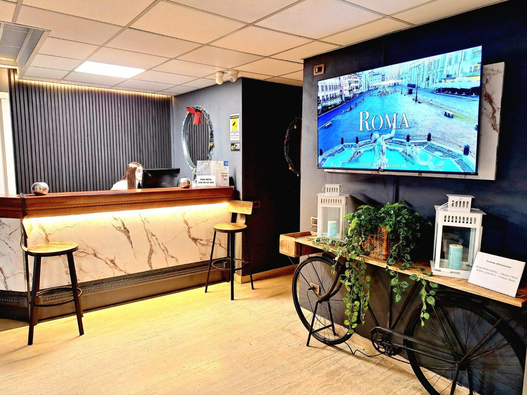 Scheppers Hotel Rom Eksteriør billede